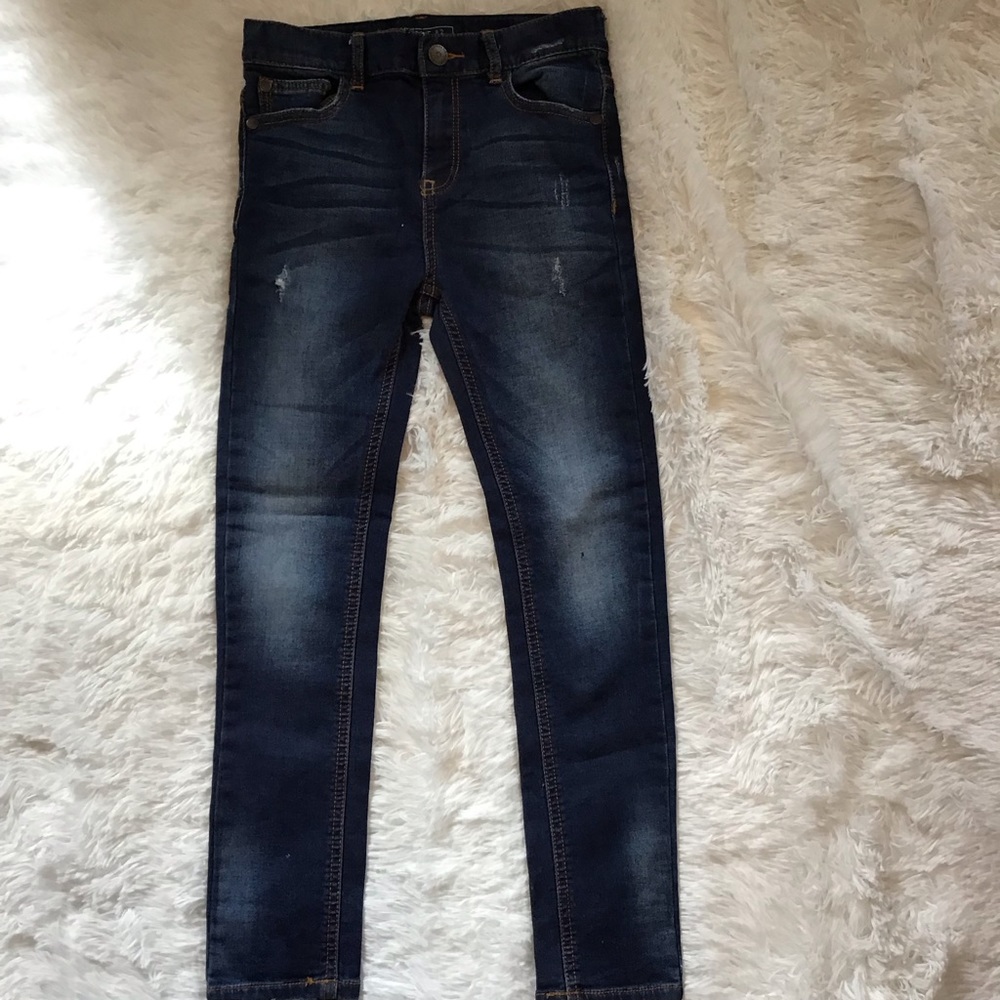European Brand Next Faded Distressed Skinny Jean 8 Years